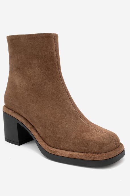 Junae Leder Blockabsatz Stiefel (Damen) - Image 1