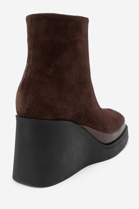 Livia Leder-Keilabsatz-Stiefel (Damen) - Image 5