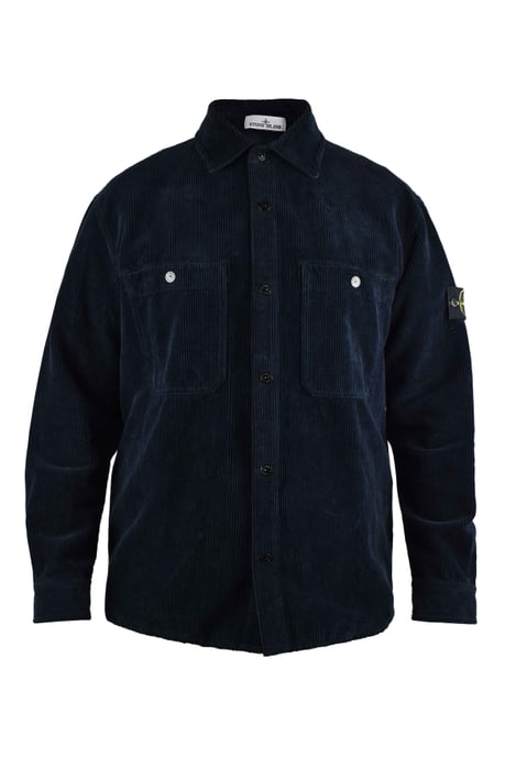 Stone Island Hemd Jacke Blau - Image 1