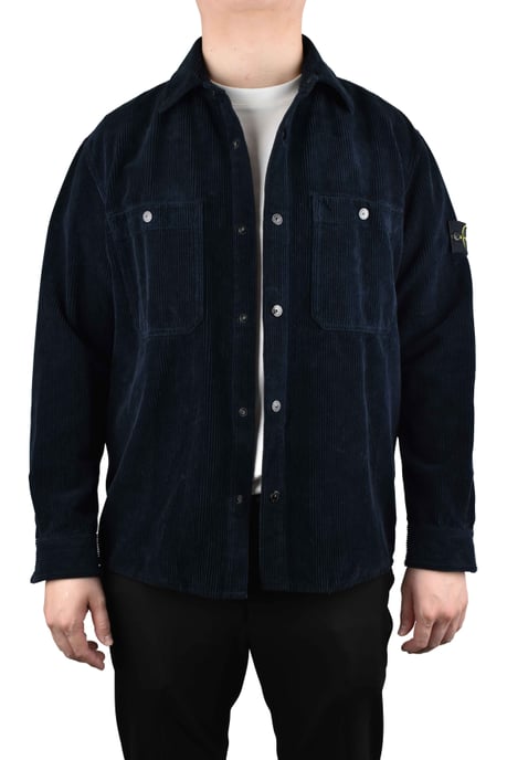 Stone Island Hemd Jacke Blau - Image 4