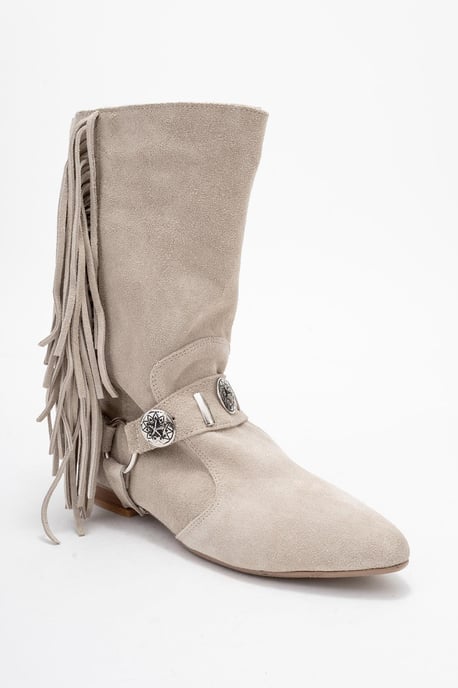 Selora Leder Schnalle Western Boot - Image 1
