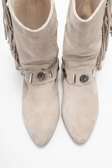 Selora Leder Schnalle Western Boot - Image 3