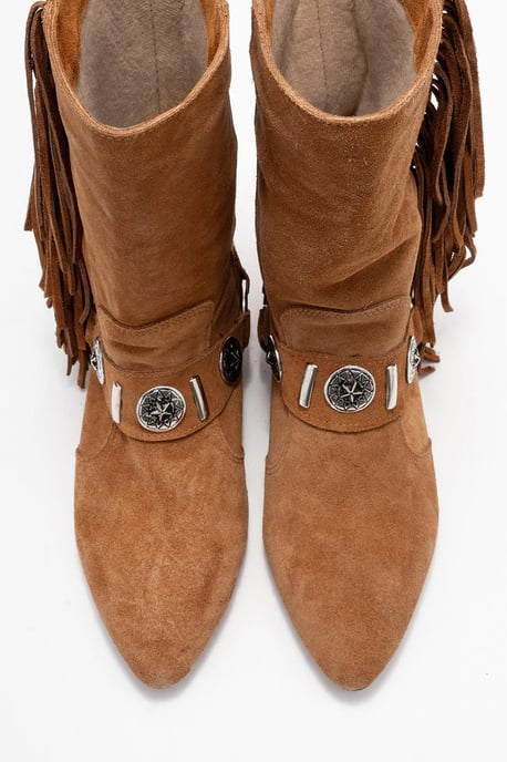 Selora Leder Schnalle Western Boot - Image 3