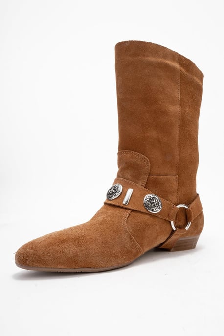 Selora Leder Schnalle Western Boot - Image 4