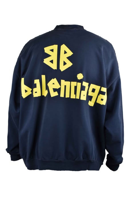 Balenciaga Sweatshirt Blau - Image 2