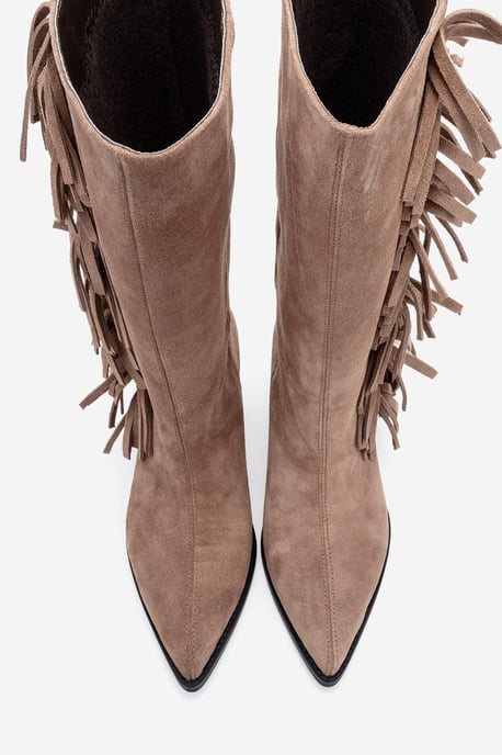 Orlo Lederstiefel mit Fransen im Western-Stil (Damen) - Image 2