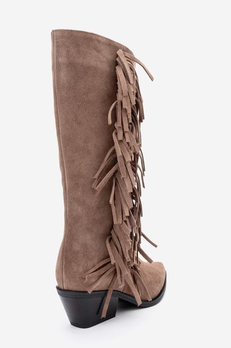 Orlo Lederstiefel mit Fransen im Western-Stil (Damen) - Image 5