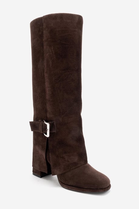 Lojo Leder Blockabsatz Stiefel (Damen) - Image 2