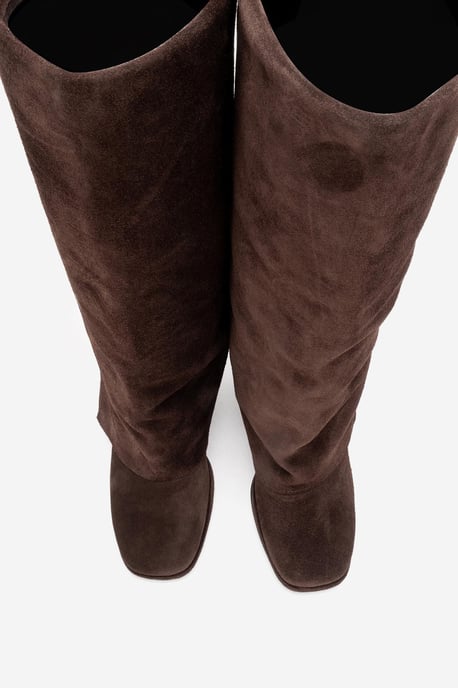 Lojo Leder Blockabsatz Stiefel (Damen) - Image 3