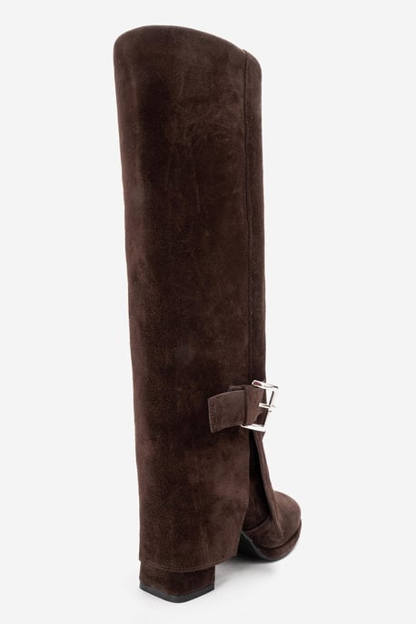 Lojo Leder Blockabsatz Stiefel (Damen) - Image 4