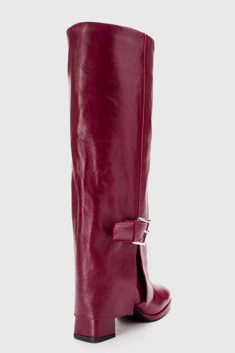 Lojo Leder Blockabsatz Stiefel (Damen) - Image 4