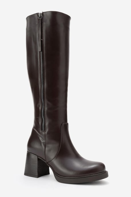 Lensa Leder Blockabsatz Stiefel (Damen) - Image 2