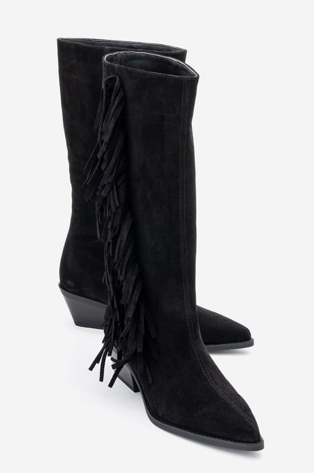 Orlo Lederstiefel mit Fransen im Western-Stil (Damen) - Image 2