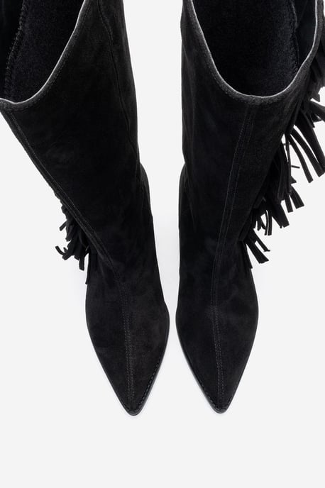 Orlo Lederstiefel mit Fransen im Western-Stil (Damen) - Image 3