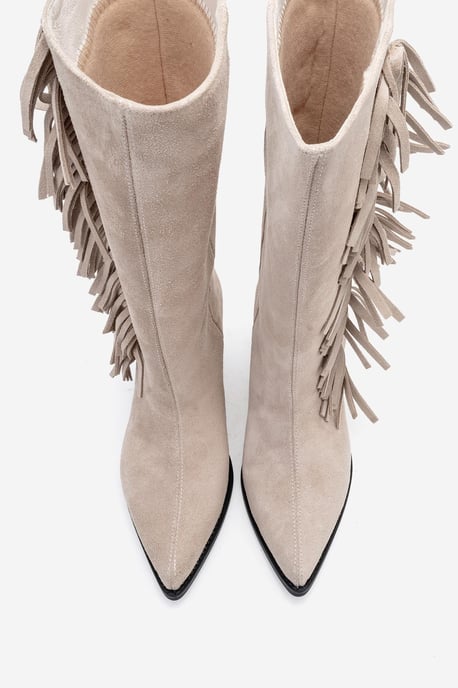 Orlo Lederstiefel mit Fransen im Western-Stil (Damen) - Image 3