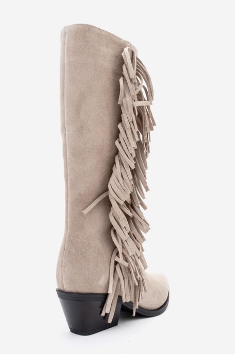 Orlo Lederstiefel mit Fransen im Western-Stil (Damen) - Image 5