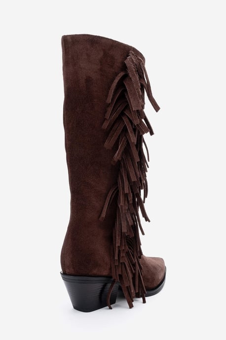 Orlo Lederstiefel mit Fransen im Western-Stil (Damen) - Image 5