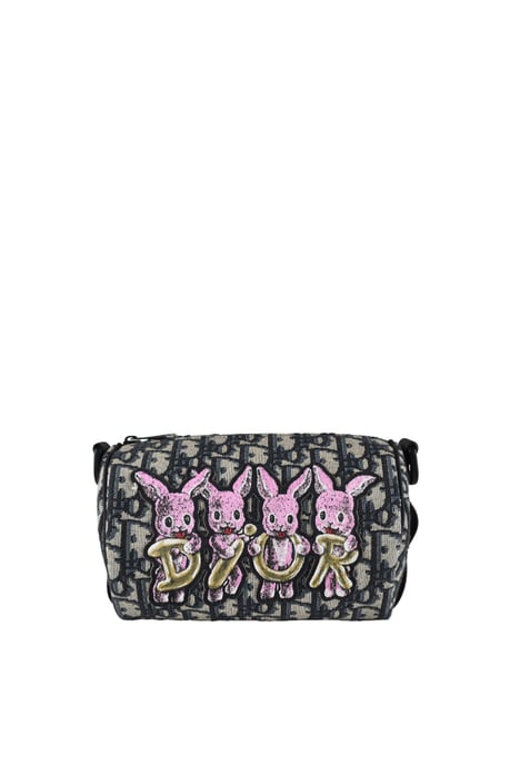 Dior Roller Bag mit Schulterriemen Blau - Image 1