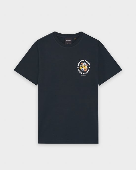 Z271 Lyle & Scott Nature T-Shirt in Dunkelblau - Image 2