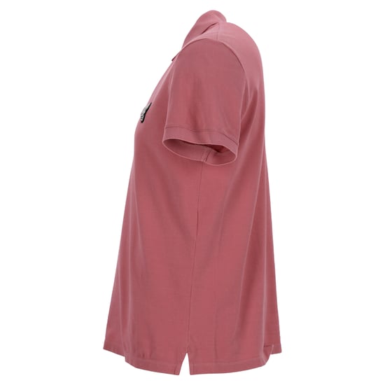 Alexander McQueen Totenkopf Poloshirt aus pinkem Baumwollstoff - Image 2