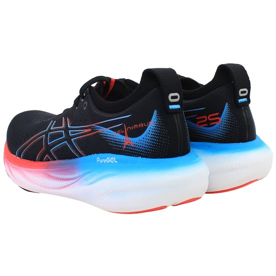 Asics Gel-Nimbus 25 Herren Schwarze Laufschuhe - Image 3