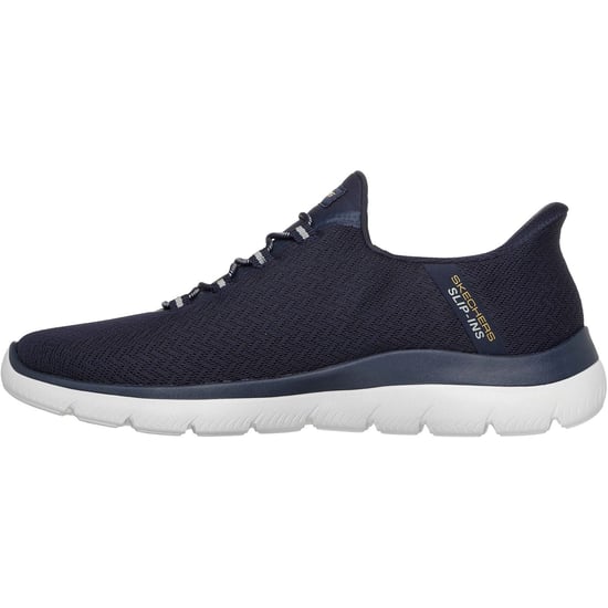 Skechers Arch Fit Summits Kynor Polyester Herren Sneakers Marineblau/Gelb - Image 4