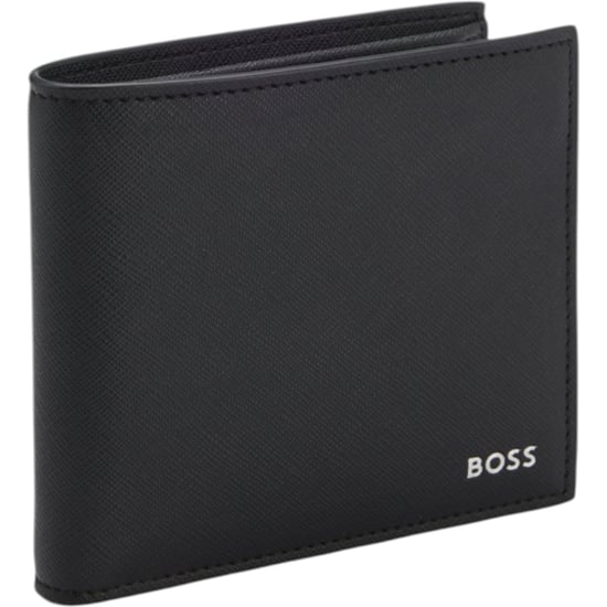 Hugo Boss Herren Lederbörse Zair_4cc Bifold Kreditkartenetui - Image 3