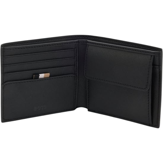 Hugo Boss Herren Lederbörse Zair_4cc Bifold Kreditkartenetui - Image 4