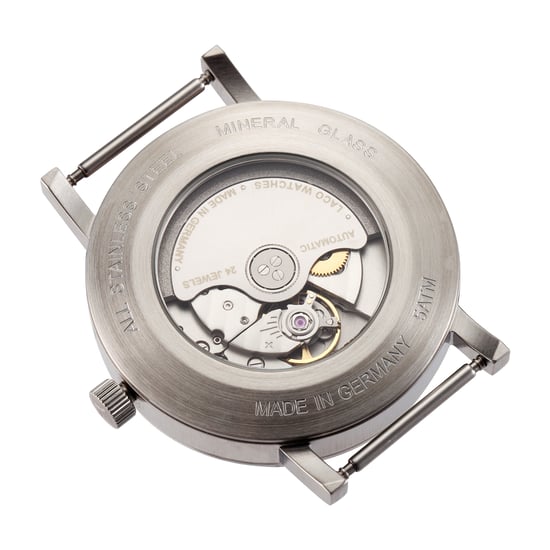 LACO Automatische mechanische Uhr mit Datumsanzeige, Classic Serie, 862078 - Image 4