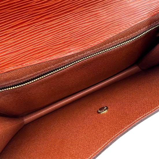 Louis Vuitton Leather Clutch Bag Montaigne - Image 5