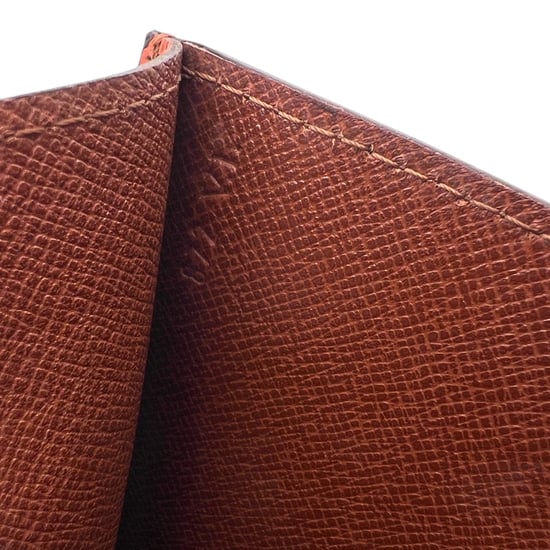 Louis Vuitton Leather Clutch Bag Montaigne - Image 6