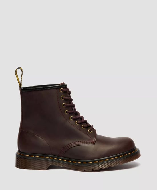 Dr. Martens 1460 Crazy Horse Leder Kirsche Rote Stiefel - Image 3