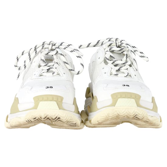 Balenciaga Triple S Sneaker aus weißem Polyester - Image 2