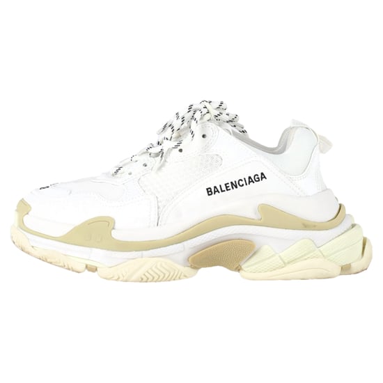 Balenciaga Triple S Sneaker aus weißem Polyester - Image 4