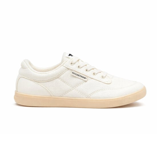 Rocket Dog Kitty 12a Canvas/Pu Damen Freizeitsneaker Weiß - Image 1