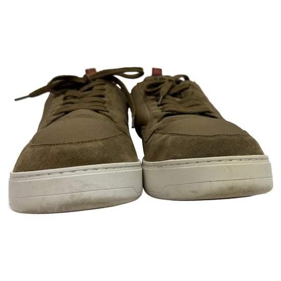Loro Piana Newport Sneakers aus olivfarbenem Polyester - Image 2