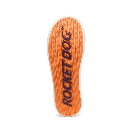 Rocket Dog Jazzin Snap Damen Leinenschuhe Pink Mehrfarbig - Image 4