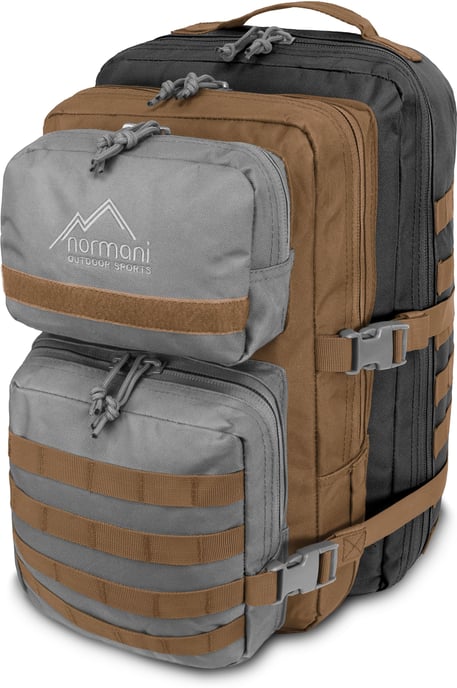 normani OUTDOOR SPORTS Daypack Rucksack 50 Liter Bedrock - Image 1