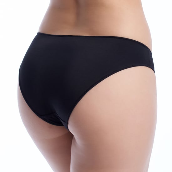 Damen Bikini-Höschen aus floralem Jacquardstoff REBECA - Image 3