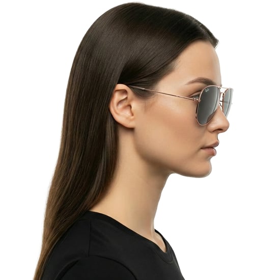 Damen Aviator Sonnenbrille Große Metall RB3025 - Image 6