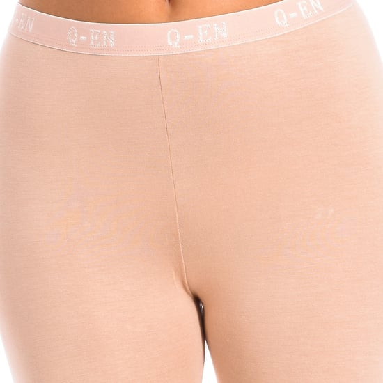 Damen 3/4 Hochrisikobambus-Leggings Q804 - Image 2