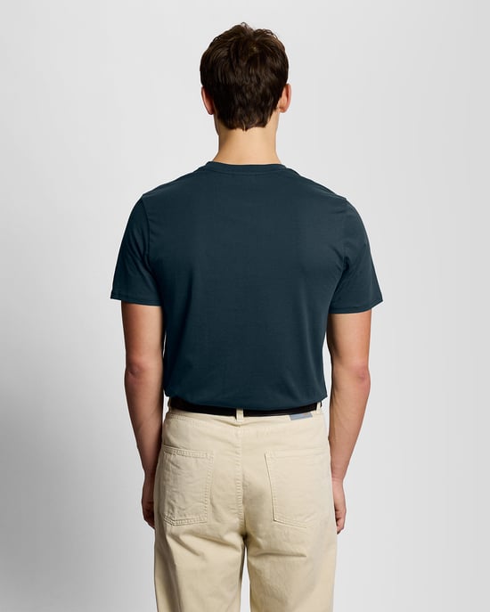 Superfeines Grafik-T-Shirt in Schwarz - Image 3