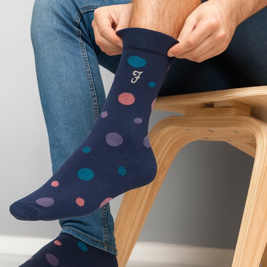 5er Pack Herren Socken aus Bambus mit Muster - Weich, atmungsaktiv, stilvoller Alltagskomfort - Image 3