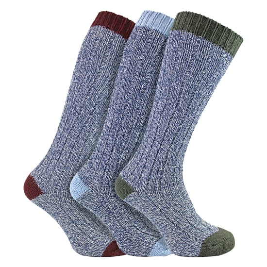 3 Paar extra lange warme Wollsocken für Damen - Image 3