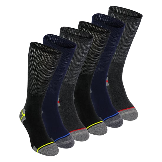Multipack Herren Diabetes Arbeitssocken | Nicht-elastische atmungsaktive Diabetesocken - Image 3