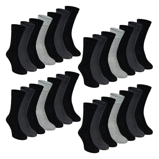 7er-Pack Herren Klassische Anzugsocken - Weiche Atmungsaktive Einfarbige Strumpfsocken - Image 1