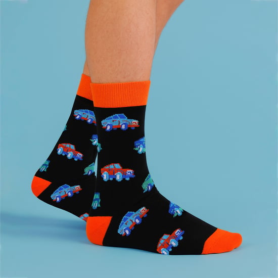 6er-Pack Herren Bambusdesign Socken - Weich Atmungsaktiv Alltagsmuster Passform - Image 4