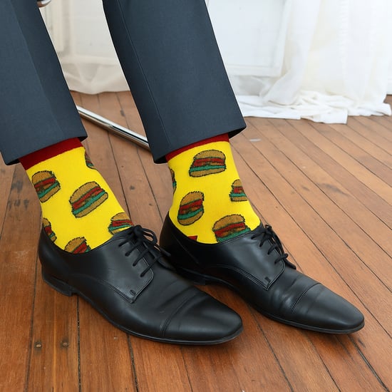 6er-Pack Herren Bambusdesign Socken - Weich Atmungsaktiv Alltagsmuster Passform - Image 5