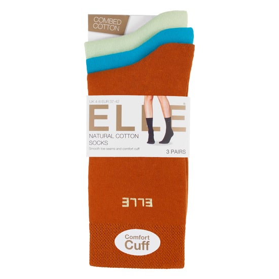 3er Pack Damen Unifarbene Baumwollsocken - Weiche Atmungsaktive Bequemheitspassform - Image 2