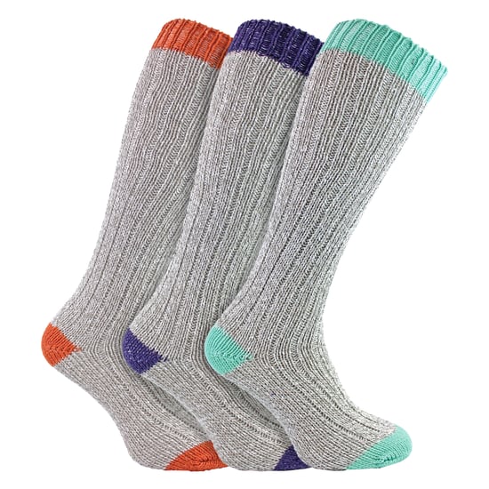 3 Paar extra lange warme Wollsocken für Damen - Image 3